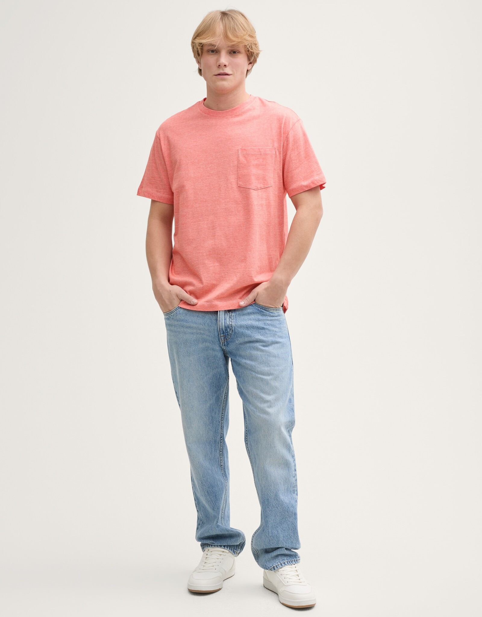 Tom Tailor Mens Side Pocket T-Shirt