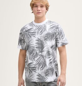 Tom Tailor Mens Fern Print T-Shirt