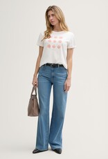 Tom Tailor Coral Shape Print Crew Neck T-Shirt