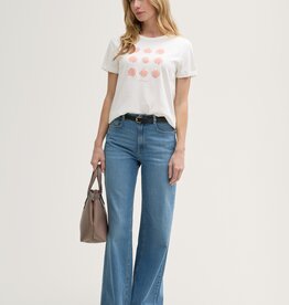 Tom Tailor Coral Shape Print Crew Neck T-Shirt