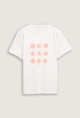 Tom Tailor Coral Shape Print Crew Neck T-Shirt