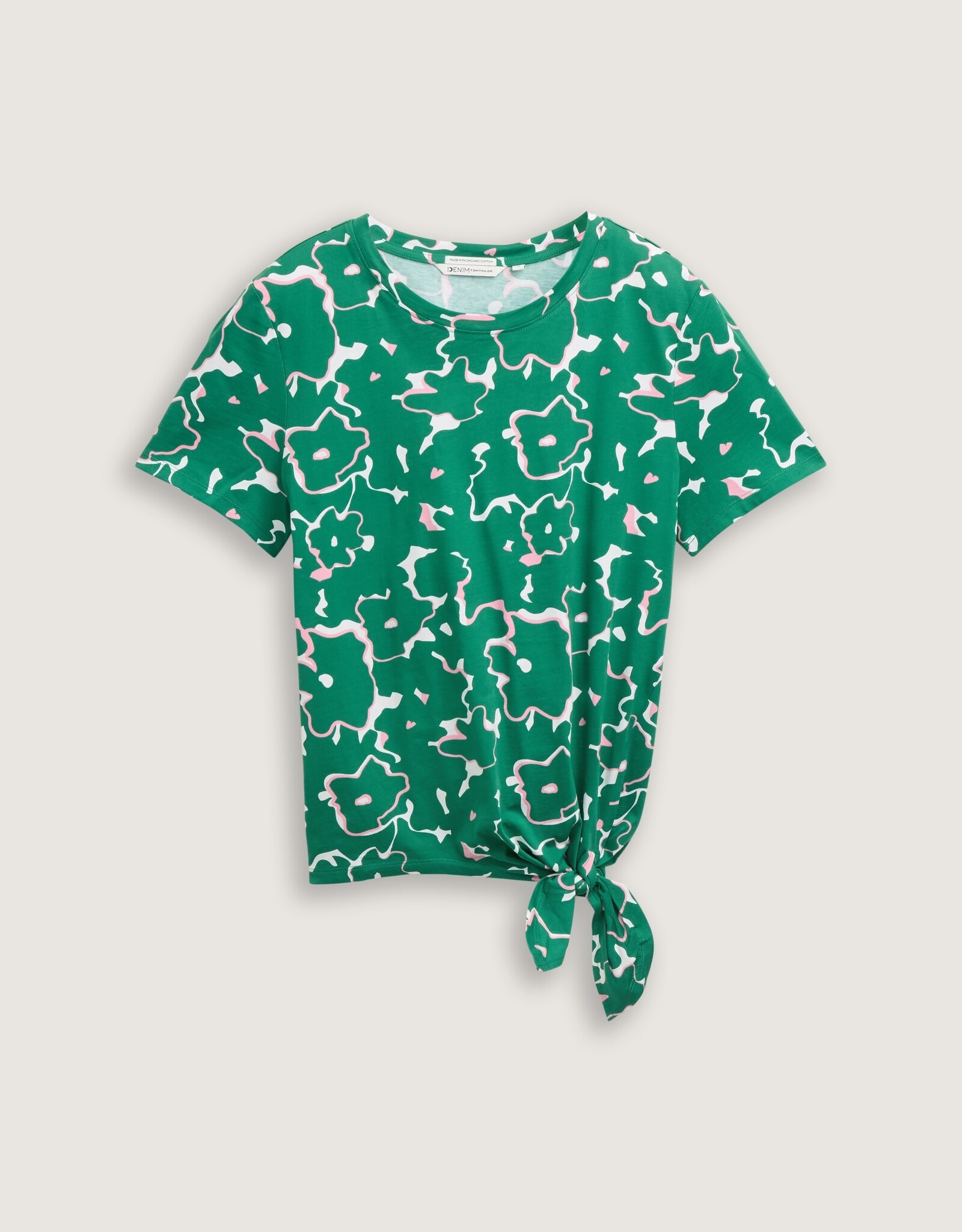 Tom Tailor Knot Printed T-Shirt