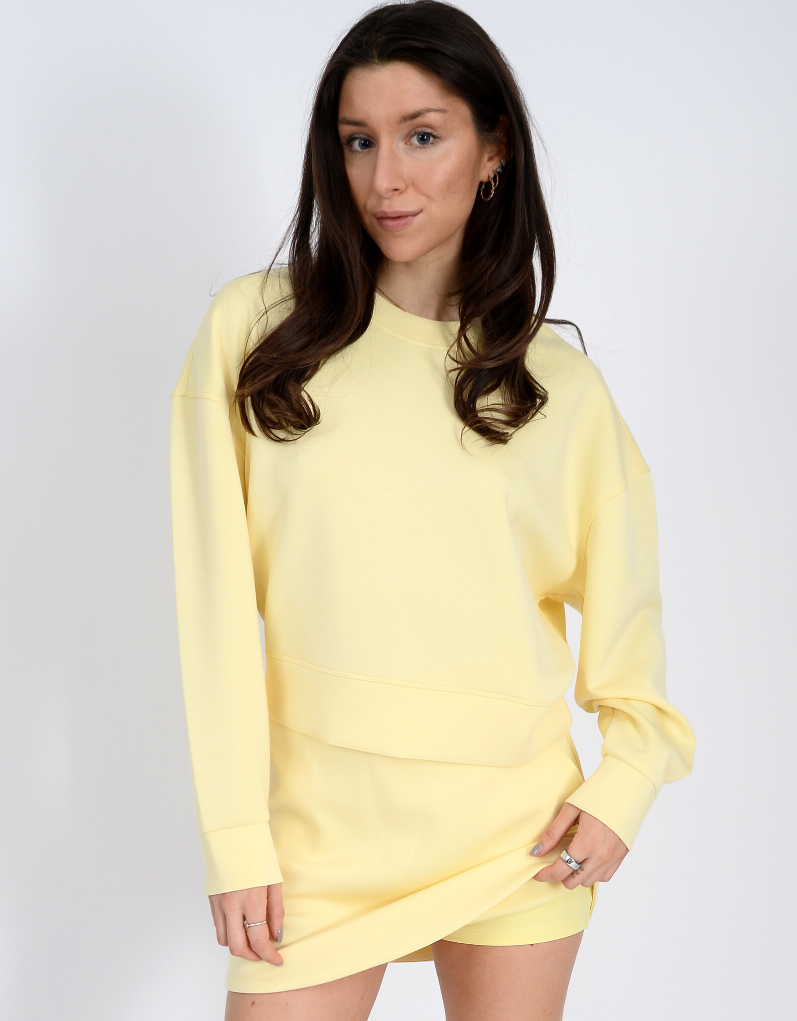 RD Style Lucie Scuba CrewNk L/S Pullover