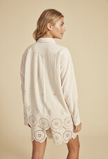 RD Style Shayla L/S Scalloped Shirt