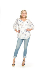 Papillon Papillon Floral Off-the-Shoulder Blouse