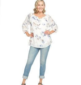 Papillon Papillon Floral Off-the-Shoulder Blouse