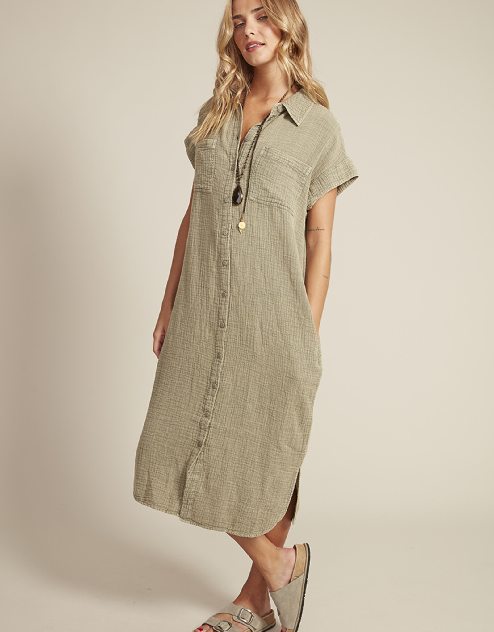 RD Style Aira Bubble Gauze Dress