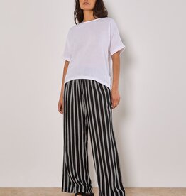 Apricot Tetra Button Back Curved Tee