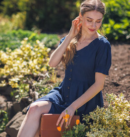 Papillon Eyelet Tiered S/S Dress