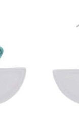 Merx Inc. Merx Shell and Turquoise Earrings