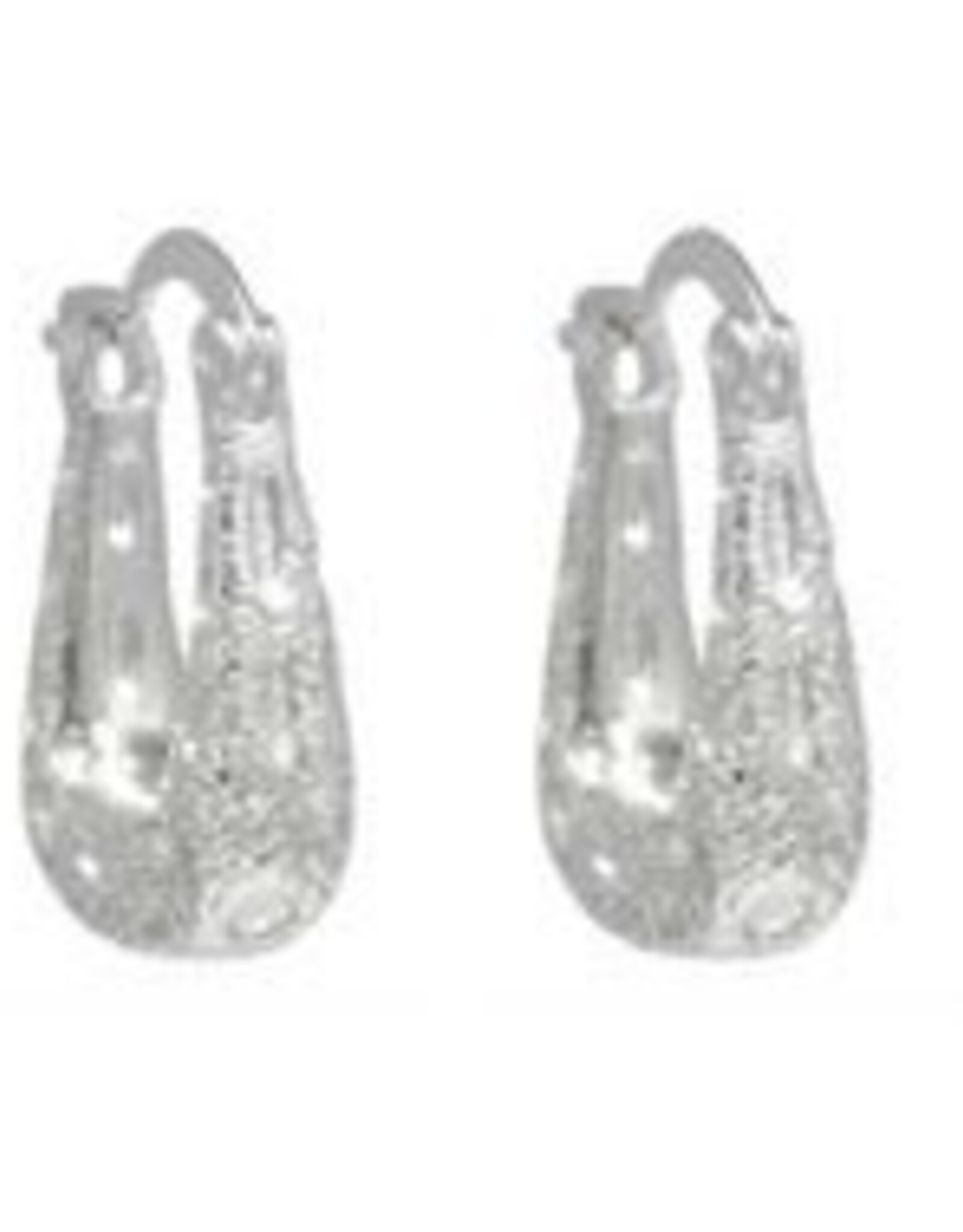 Merx Inc. Merx Brushed Silver Hoops Silver