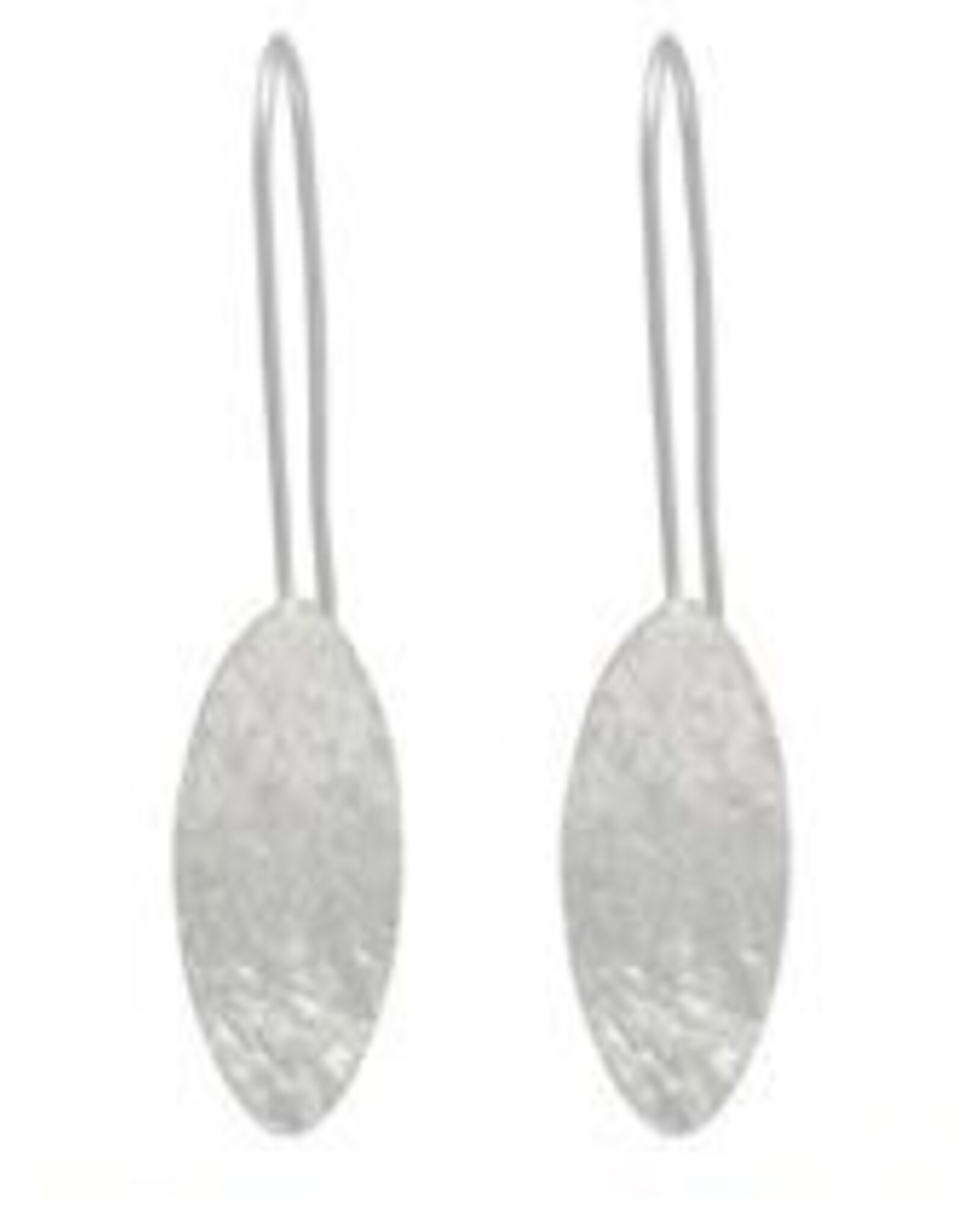 Merx Inc. Merx Oval Drop Earring Silver