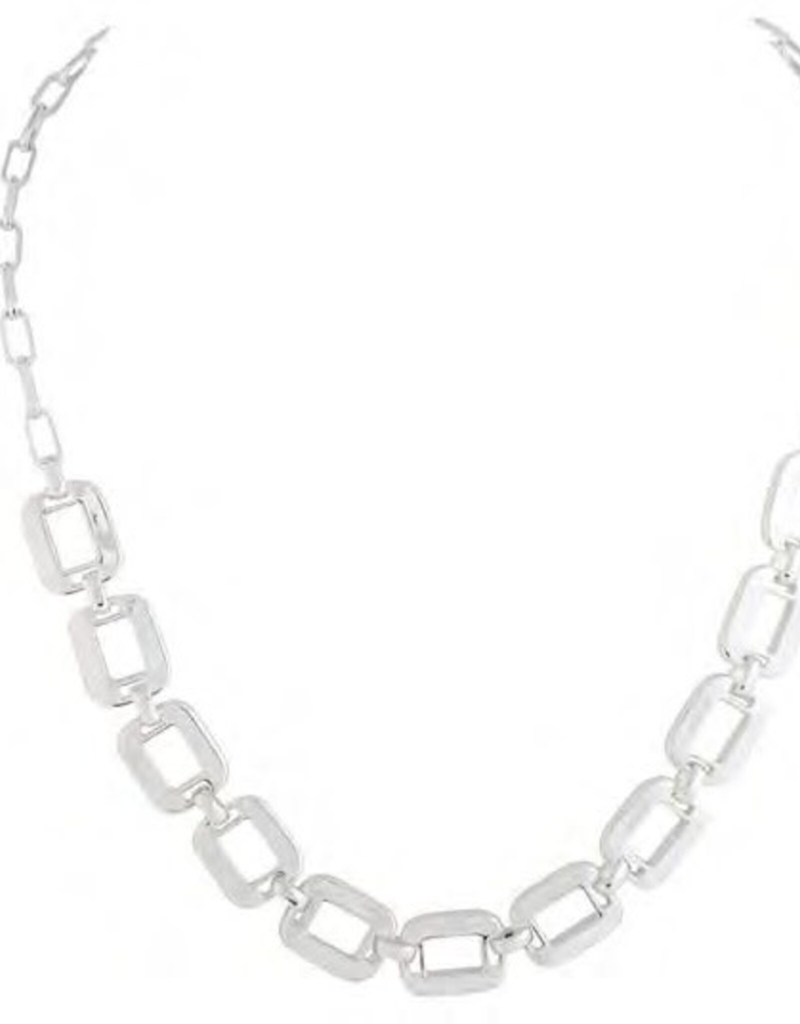 Merx Inc. Merx Square Chain Necklace Silver