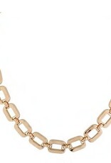 Merx Inc. Merx Square Chain Necklace Gold