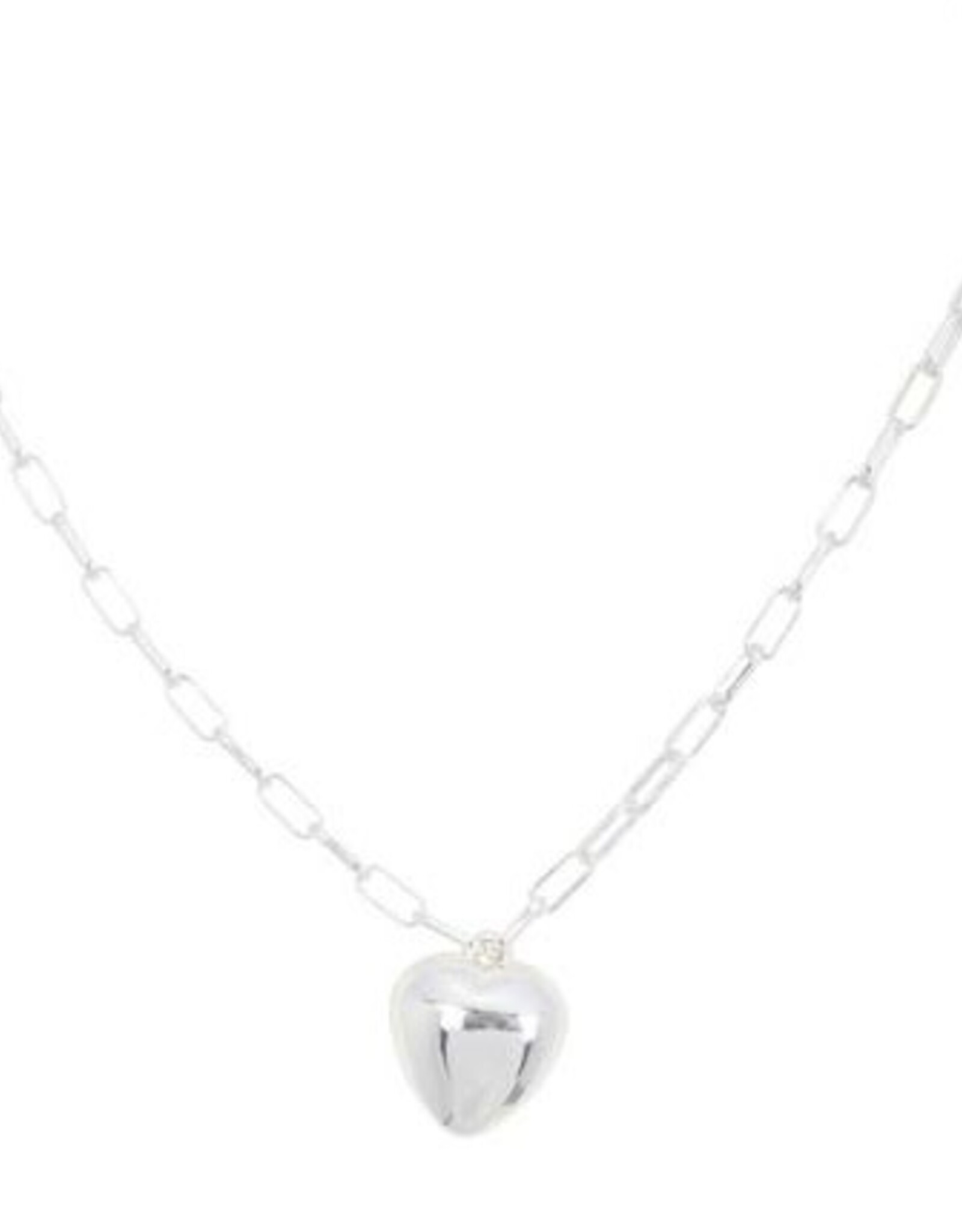 Merx Inc. Merx Heart Pendant Silver