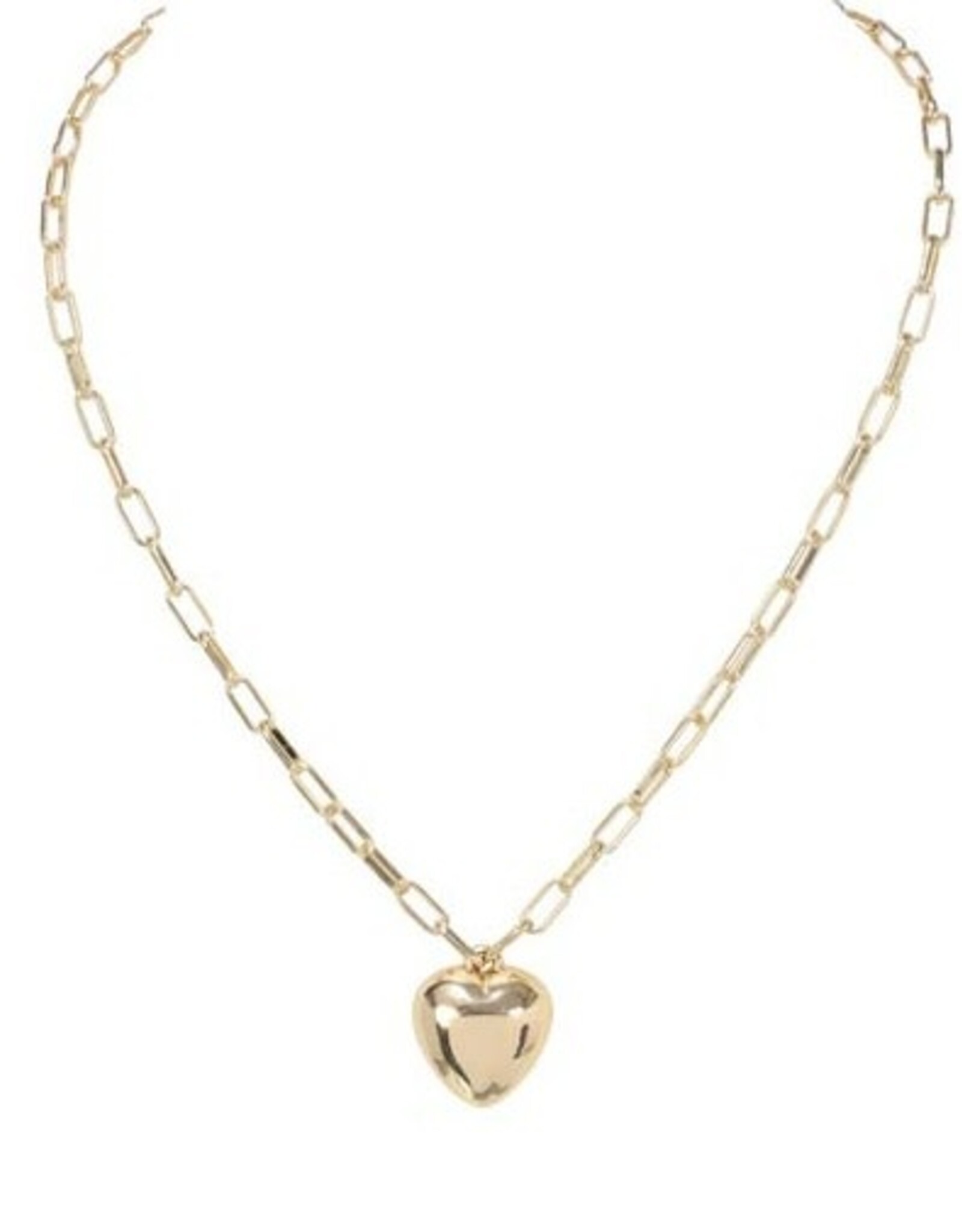 Merx Inc. Merx Heart Pendant Gold