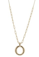 Merx Inc. Merx Ring Pendant on Chain Gold