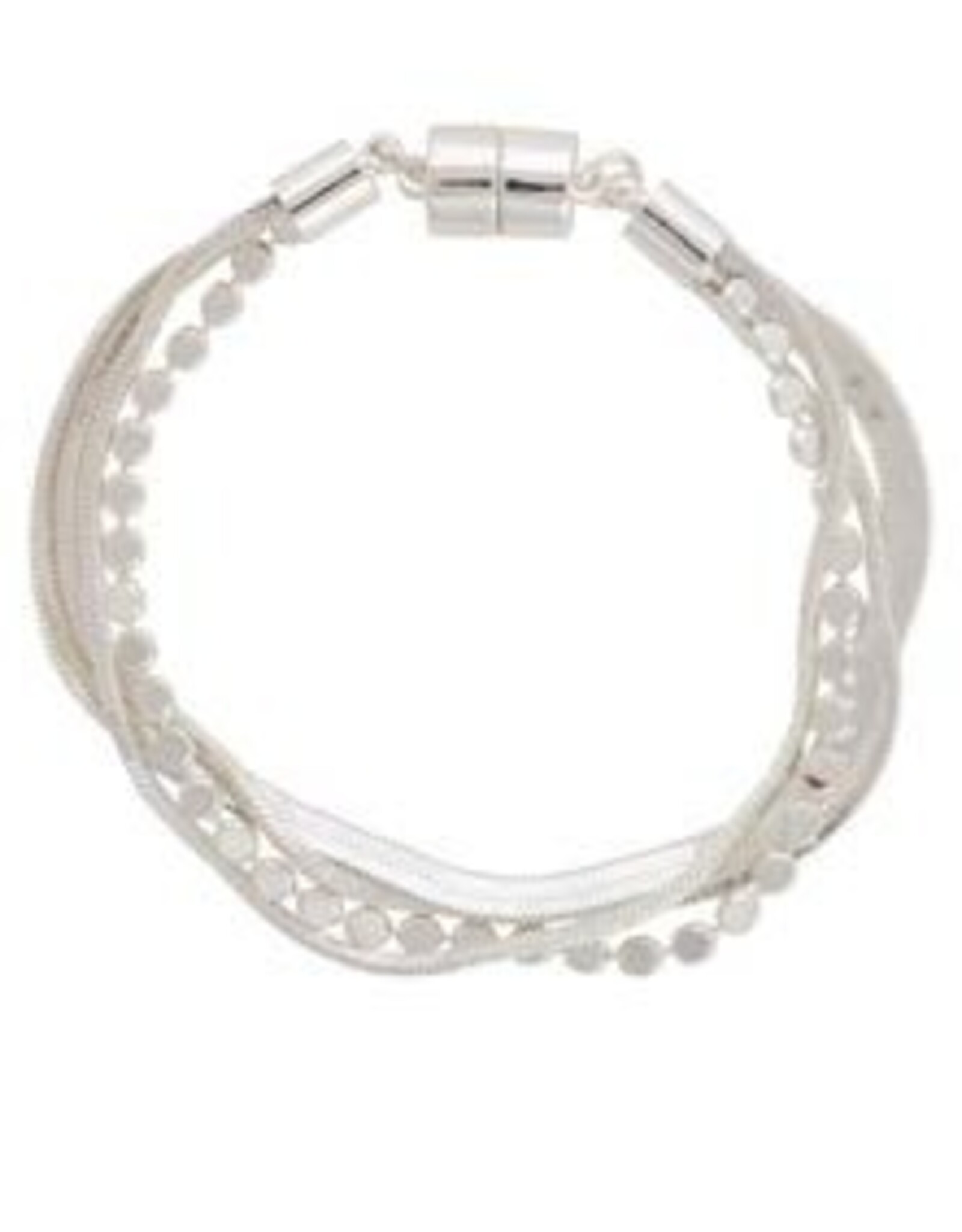 Merx Inc. Merx Multi Strand Bracelet Silver
