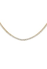 Merx Inc. Merx Crystal Necklace Gold