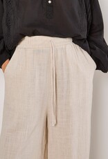 Apricot Loose Linen Pants