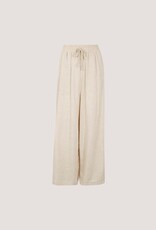 Apricot Loose Linen Pants