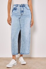 Apricot Denim Skirt