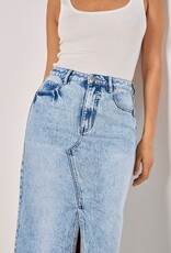 Apricot Denim Skirt