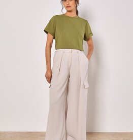 Apricot Front Pleat Pant