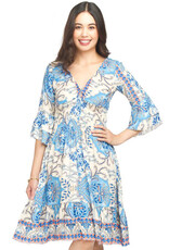 Papillon Printed Boho Dress