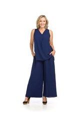 Papillon Sleeveless V Neck Top
