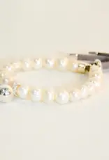 By Chance ByChance Pearl Hanging Bell Charm Bracelet