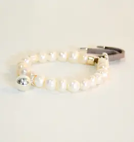 By Chance ByChance Pearl Hanging Bell Charm Bracelet