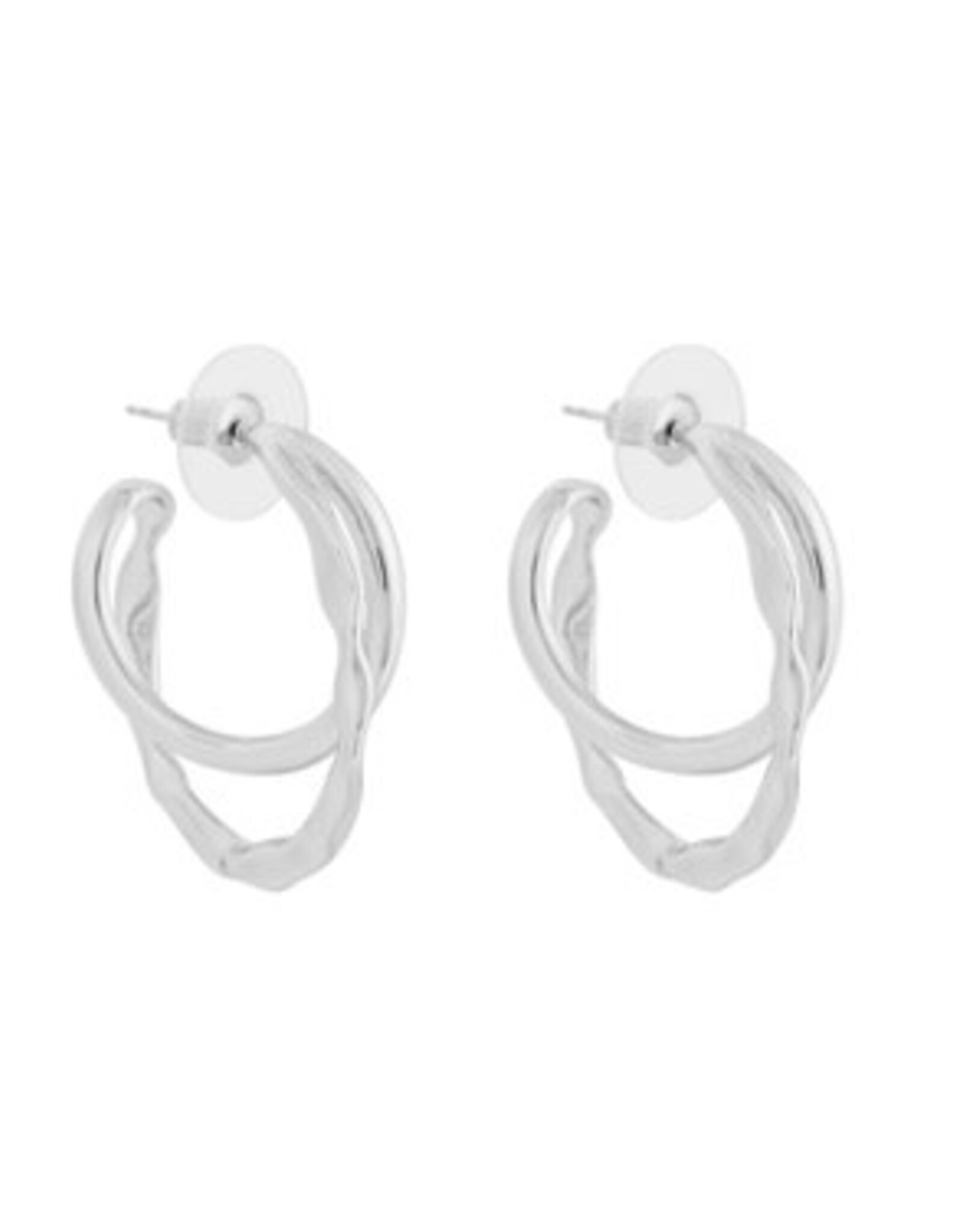 Merx Inc. Merx 2 Layer Hoops Gold