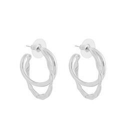Merx Inc. Merx 2 Layer Hoops Gold
