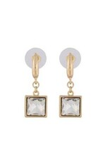 Merx Inc. Merx Sq Crystal Drops Gold
