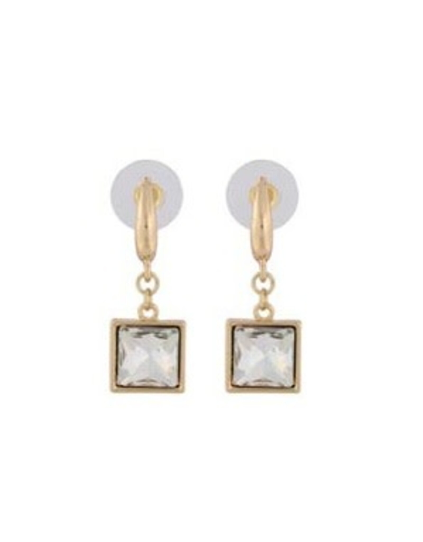 Merx Inc. Merx Sq Crystal Drops Gold