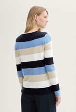 Tom Tailor TT Knit Structured Striped Top