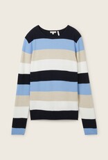 Tom Tailor TT Knit Structured Striped Top