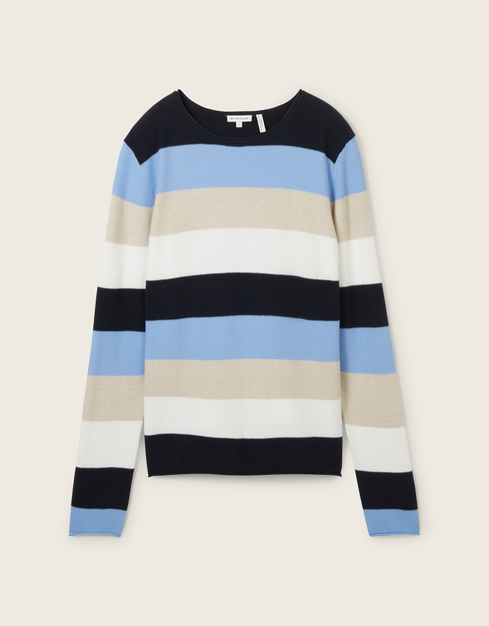 Tom Tailor TT Knit Structured Striped Top