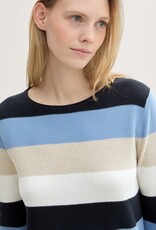 Tom Tailor TT Knit Structured Striped Top