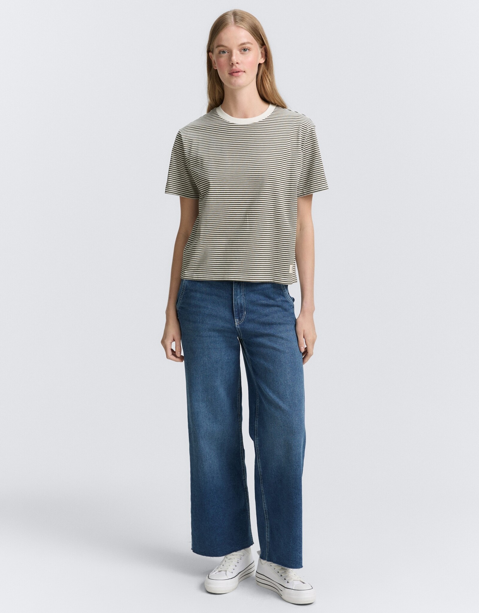 Tom Tailor TT Boxy Fit Striped T-Shirt