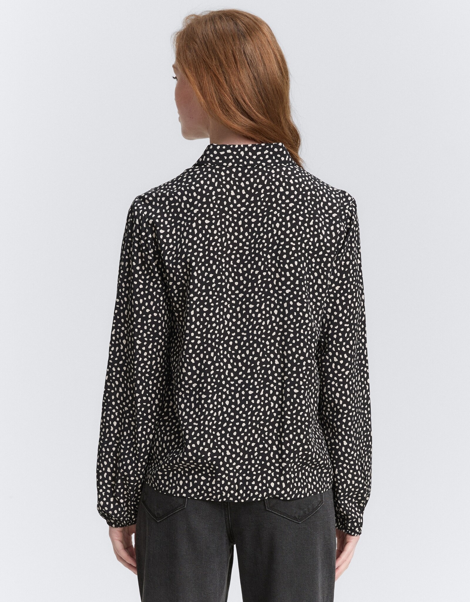 Tom Tailor Shirt Blouse w Dot Pattern