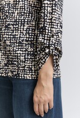 Tom Tailor Henley Blouse Shirt w Dot Patter