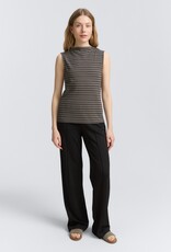 Tom Tailor Jaquard Top w Stand Up Collar