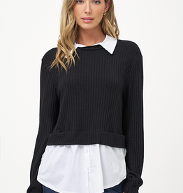 M Made in Italy Knit Blouse Combo