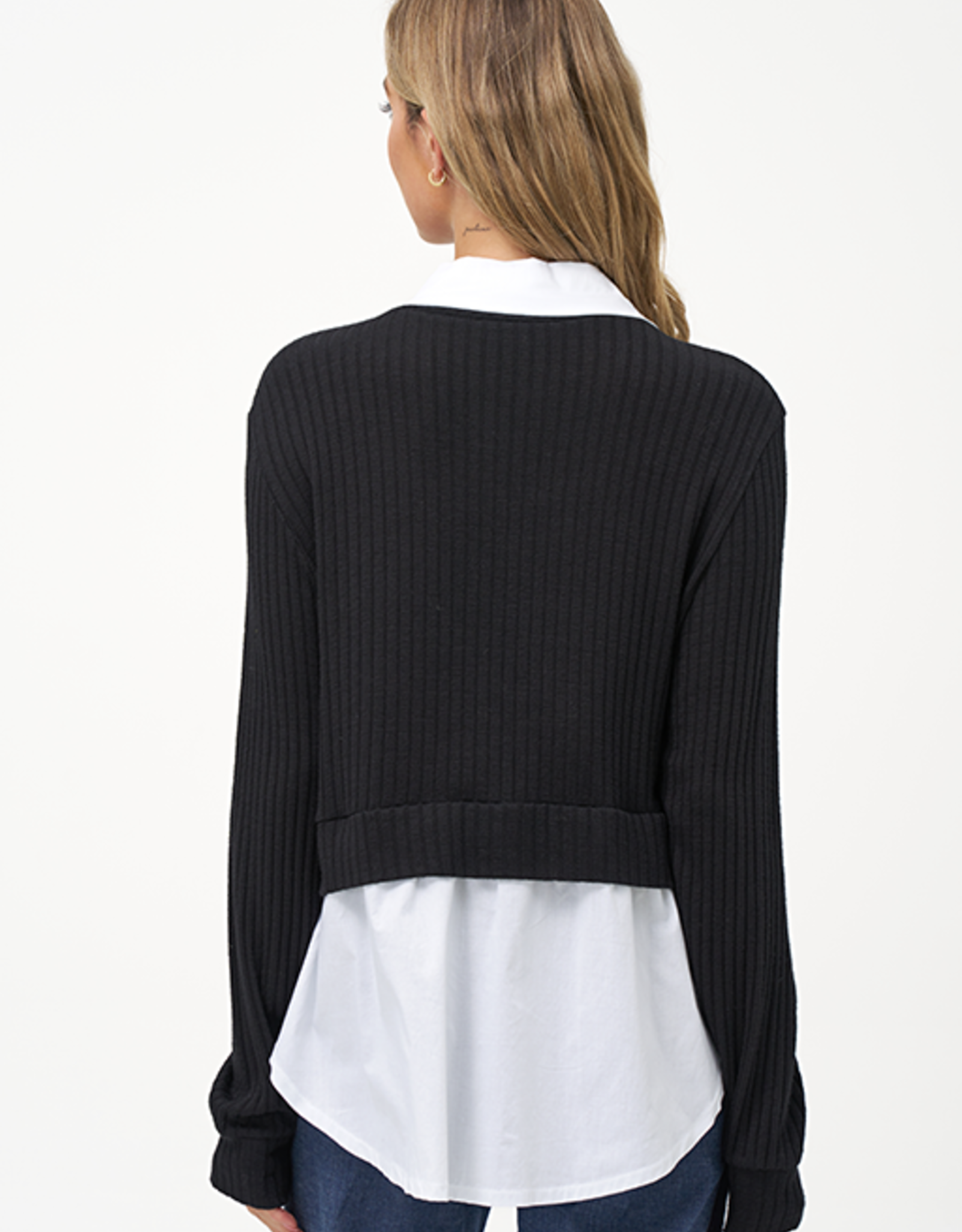 M Made in Italy Knit Blouse Combo