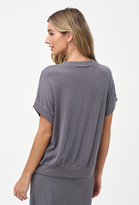 M Made in Italy S/S Knit Top