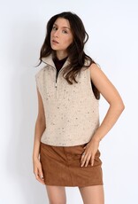 RD Style Enid Sleeveless 1/2 Zip Vest