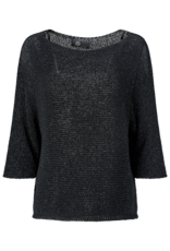 M Made in Italy Mesh Metalic Sweater