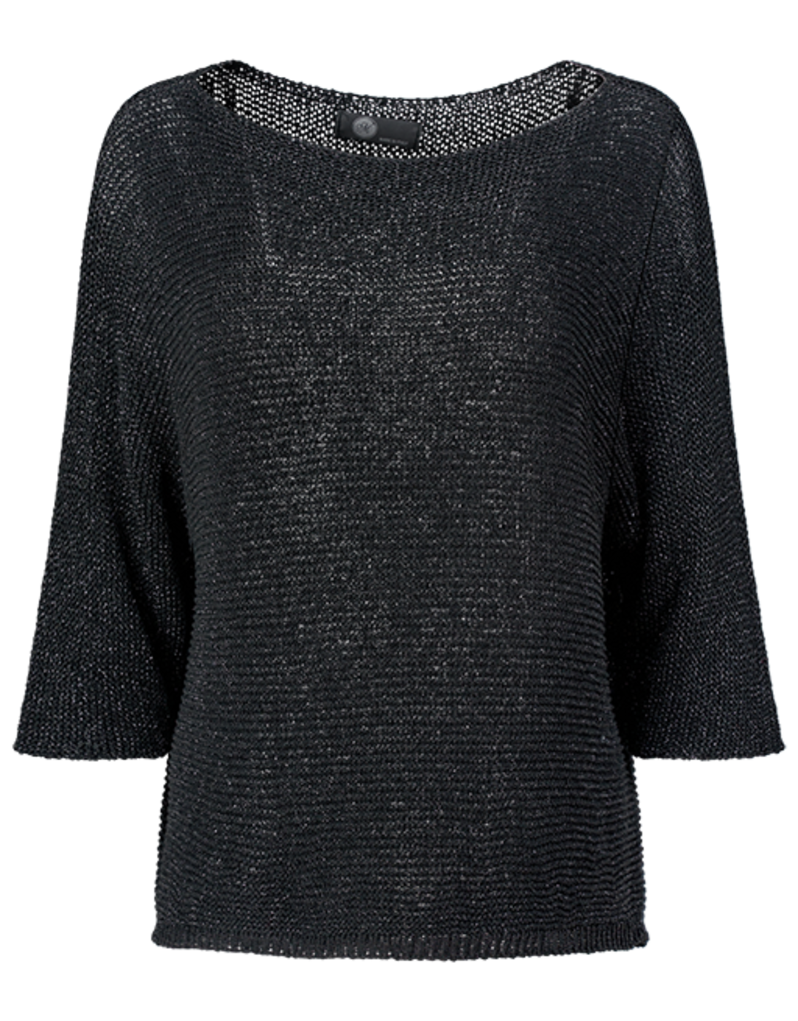 M Made in Italy Mesh Metalic Sweater